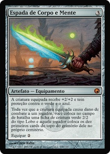 Sword of Body and Mind
Scars of Mirrodin - Portuguese
Single
Magic The Gathering