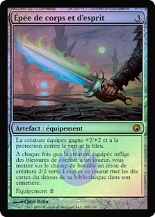 Sword of Body and Mind
Scars of Mirrodin (Foil) - French
Single
Magic The Gathering