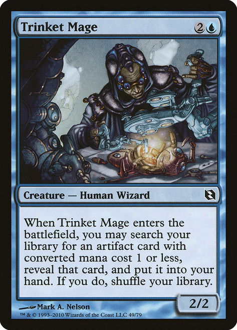 Trinket Mage\nDuel Decks: Elspeth vs. Tezzeret\nSingle\nMagic The Gathering