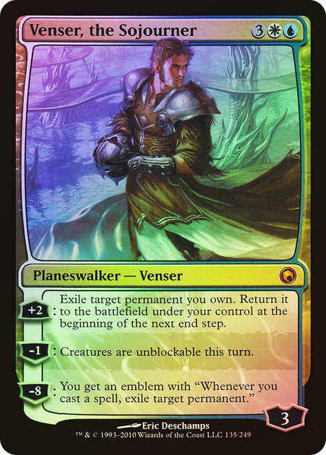 Venser, the Sojourner\nScars of Mirrodin\nSingle\nMagic The Gathering