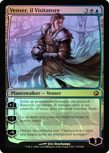 Venser, the Sojourner
Scars of Mirrodin (Foil) - Italian
Single
Magic The Gathering