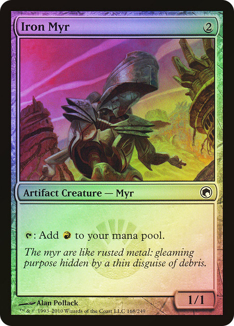 Iron Myr\nScars of Mirrodin\nSingle\nMagic The Gathering