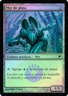 Silver Myr
Scars of Mirrodin (Foil) - Spanish
Single
Magic The Gathering