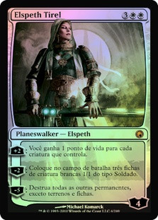 Elspeth Tirel
Scars of Mirrodin (Foil) - Portuguese
Single
Magic The Gathering