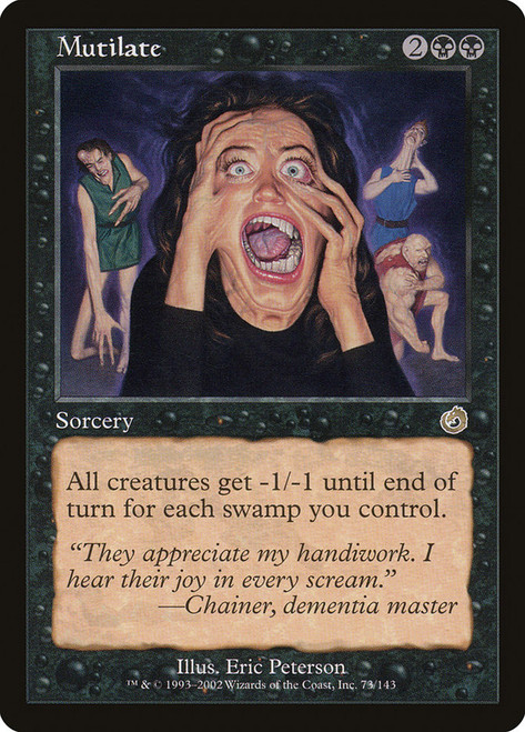 Mutilate\nTorment\nSingle\nMagic The Gathering
