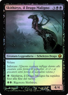 Skithiryx, the Blight Dragon
Scars of Mirrodin (Foil) - Italian
Single
Magic The Gathering