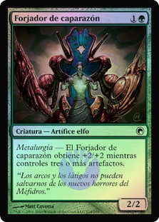 Carapace Forger
Scars of Mirrodin (Foil) - Spanish
Single
Magic The Gathering