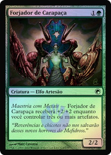 Carapace Forger
Scars of Mirrodin (Foil) - Portuguese
Single
Magic The Gathering