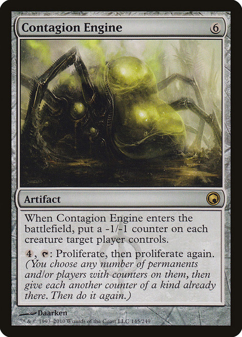 Contagion Engine\nScars of Mirrodin\nSingle\nMagic The Gathering