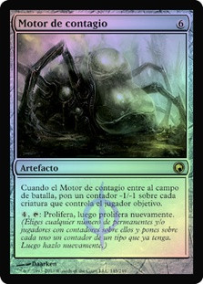 Contagion Engine
Scars of Mirrodin (Foil) - Spanish
Single
Magic The Gathering