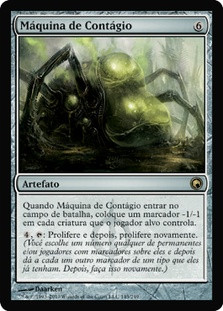 Contagion Engine
Scars of Mirrodin - Portuguese
Single
Magic The Gathering