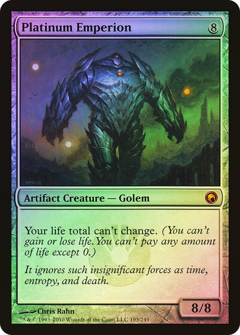Platinum Emperion\nScars of Mirrodin\nSingle\nMagic The Gathering