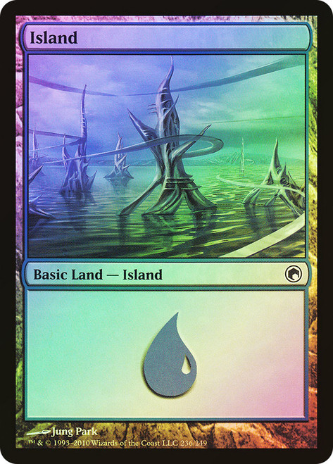 Island (#236)\nScars of Mirrodin\nSingle\nMagic The Gathering