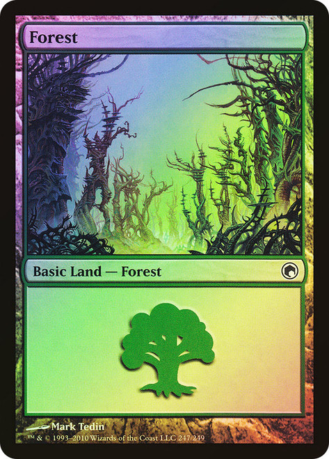 Forest (#247)\nScars of Mirrodin\nSingle\nMagic The Gathering
