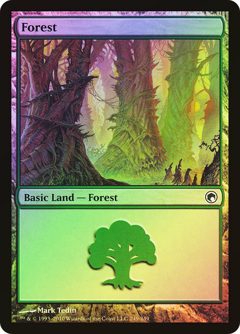 Forest (#249)\nScars of Mirrodin\nSingle\nMagic The Gathering