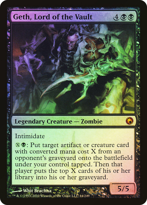 Geth, Lord of the Vault\nScars of Mirrodin\nSingle\nMagic The Gathering