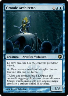 Grand Architect
Scars of Mirrodin - Italian
Single
Magic The Gathering
