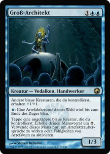 Grand Architect
Scars of Mirrodin - German
Single
Magic The Gathering