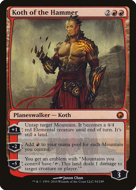 Koth of the Hammer\nScars of Mirrodin\nSingle\nMagic The Gathering