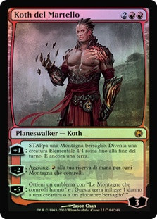 Koth of the Hammer
Scars of Mirrodin (Foil) - Italian
Single
Magic The Gathering