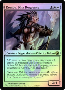 Kemba, Kha Regent
Scars of Mirrodin (Foil) - Italian
Single
Magic The Gathering