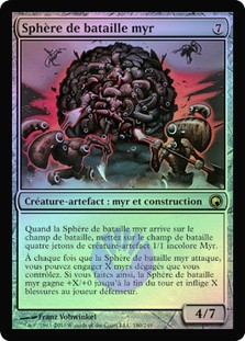Myr Battlesphere
Scars of Mirrodin (Foil) - French
Single
Magic The Gathering