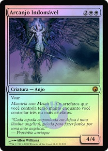 Indomitable Archangel
Scars of Mirrodin (Foil) - Portuguese
Single
Magic The Gathering