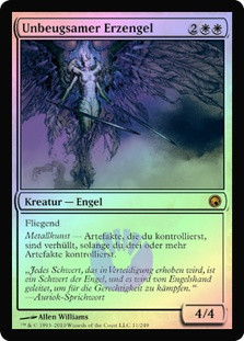 Indomitable Archangel
Scars of Mirrodin (Foil) - German
Single
Magic The Gathering