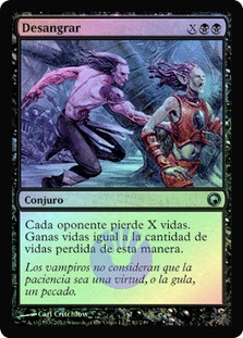 Exsanguinate
Scars of Mirrodin (Foil) - Spanish
Single
Magic The Gathering