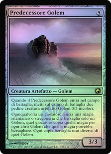 Precursor Golem
Scars of Mirrodin (Foil) - Italian
Single
Magic The Gathering