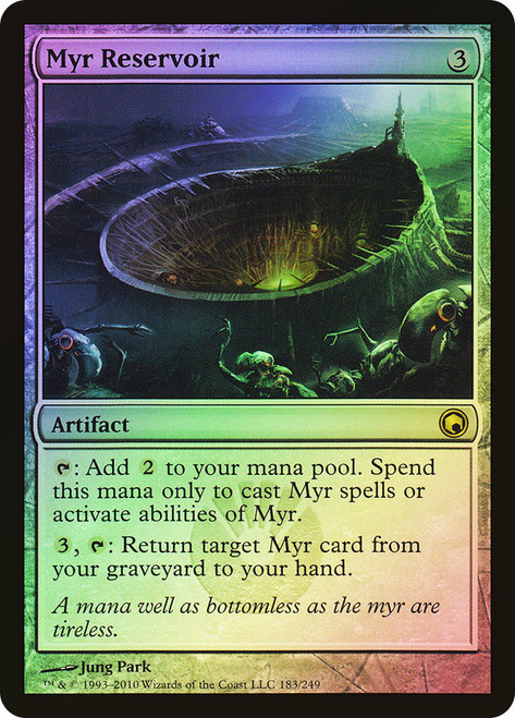 Myr Reservoir\nScars of Mirrodin\nSingle\nMagic The Gathering