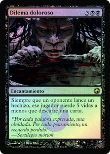 Painful Quandary
Scars of Mirrodin (Foil) - Spanish
Single
Magic The Gathering