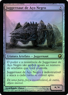 Darksteel Juggernaut
Scars of Mirrodin (Foil) - Portuguese
Single
Magic The Gathering