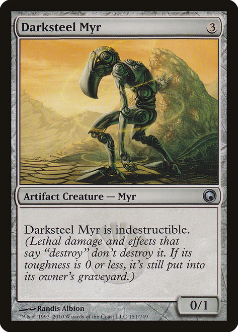 Darksteel Myr | Scars of Mirrodin - Russian | Star City Games