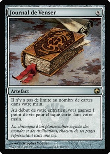 Venser's Journal
Scars of Mirrodin - French
Single
Magic The Gathering