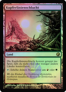 Copperline Gorge
Scars of Mirrodin (Foil) - German
Single
Magic The Gathering