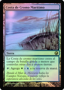 Seachrome Coast
Scars of Mirrodin (Foil) - Spanish
Single
Magic The Gathering