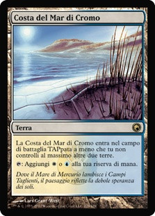 Seachrome Coast
Scars of Mirrodin - Italian
Single
Magic The Gathering