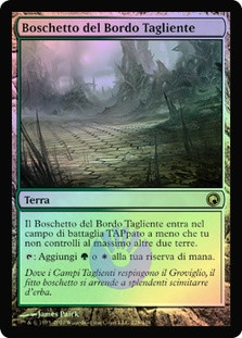 Razorverge Thicket
Scars of Mirrodin (Foil) - Italian
Single
Magic The Gathering