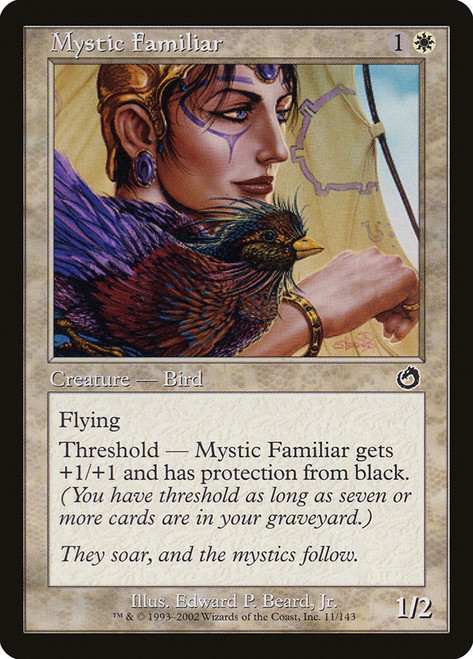 Mystic Familiar\nTorment\nSingle\nMagic The Gathering