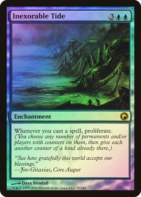 Inexorable Tide\nScars of Mirrodin\nSingle\nMagic The Gathering