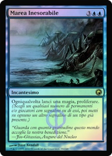 Inexorable Tide
Scars of Mirrodin (Foil) - Italian
Single
Magic The Gathering