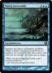 Inexorable Tide
Scars of Mirrodin - Spanish
Single
Magic The Gathering