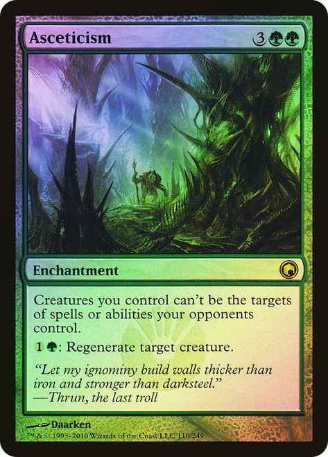 Asceticism\nScars of Mirrodin\nSingle\nMagic The Gathering
