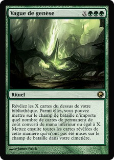 Genesis Wave
Scars of Mirrodin - French
Single
Magic The Gathering