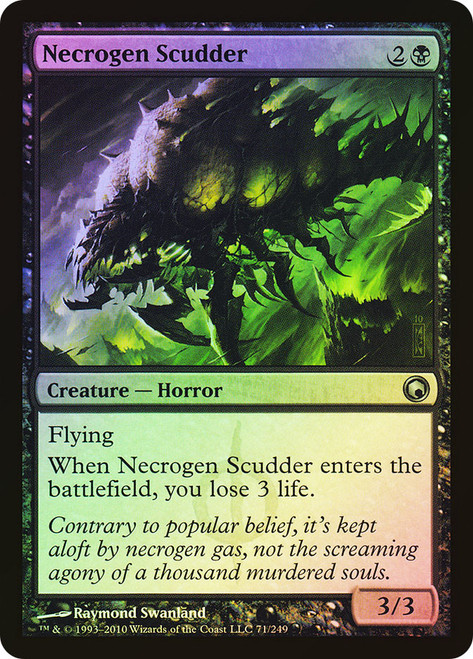 Necrogen Scudder\nScars of Mirrodin\nSingle\nMagic The Gathering