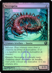 Necropede
Scars of Mirrodin (Foil) - Portuguese
Single
Magic The Gathering