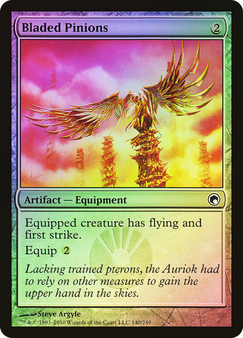 Bladed Pinions\nScars of Mirrodin\nSingle\nMagic The Gathering