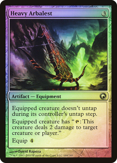 Heavy Arbalest\nScars of Mirrodin\nSingle\nMagic The Gathering