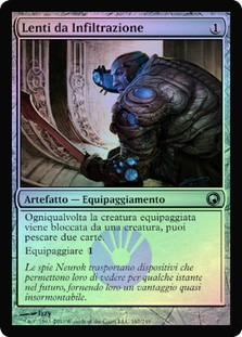 Infiltration Lens
Scars of Mirrodin (Foil) - Italian
Single
Magic The Gathering